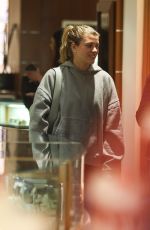 SOFIA RICHIE and Elliot Grange on Christmas Shopping at Geary