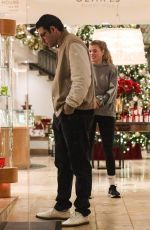 SOFIA RICHIE and Elliot Grange on Christmas Shopping at Geary