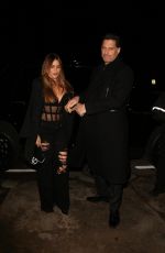 SOFIA VERGARA and Jjoe M|anganiello Arrives at Jennifer Klein