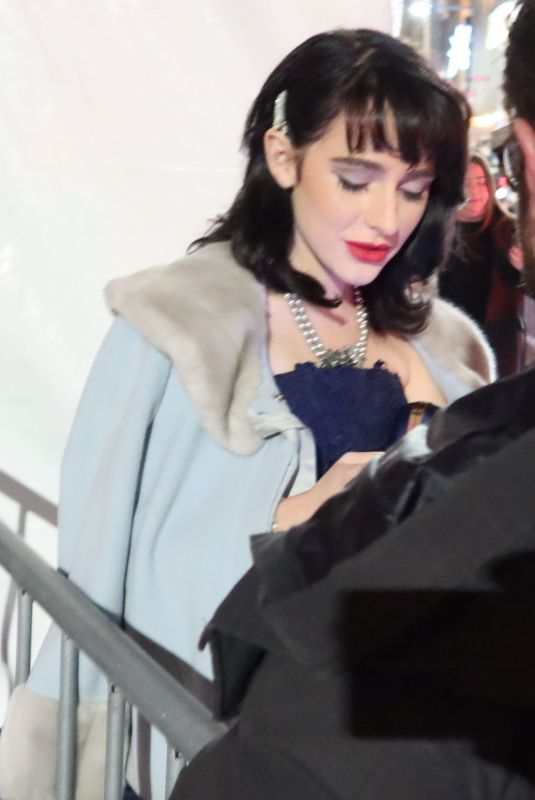 SOPHIA ANNE CARUSO Arrives at Gotham Awards in New York 11/28/2022