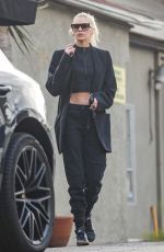 STELLA MAXWELL Leaves a Gym in Santa Monica 11/30/2022