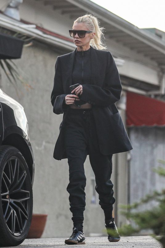 STELLA MAXWELL Leaves a Gym in Santa Monica 11/30/2022