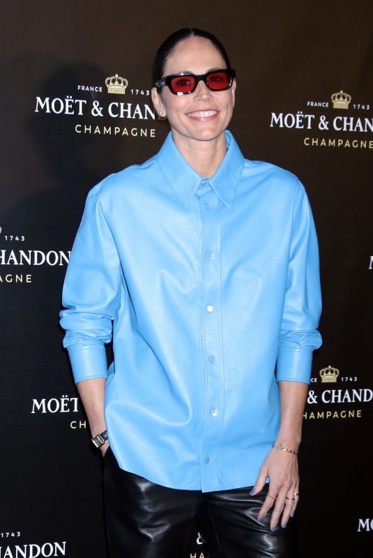 SUE BIRD at Moet & Chandon Holiday Season Celebration in New York 12/05/2022