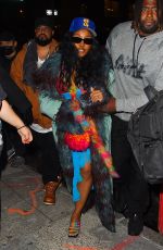SZA Arrives at SNL Afterparty at Dos Caminos Park Ave in New York 12/04/2022