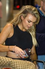 TALLIA STORM Arrives at Airport in Barbados 12/15/2022