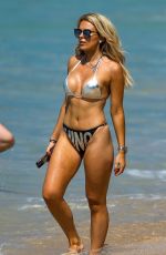 TALLIA STORM in Bikini at a Beach in Barbados 12/19/2022