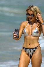TALLIA STORM in Bikini at a Beach in Barbados 12/19/2022