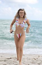 TALLIA STORM in Bikini at a Beach in Miami 12/02/2022