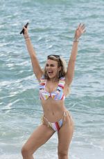 TALLIA STORM in Bikini at a Beach in Miami 12/02/2022