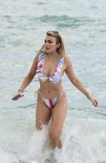 TALLIA STORM in Bikini at a Beach in Miami 12/02/2022