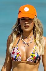 TALLIA STORM in Bikini on the Beach in Barbados 12/16/2022