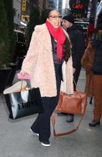 TAMARA TUNIE Arrives at Good Morning America in New York 12/22/2022