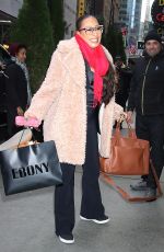 TAMARA TUNIE Arrives at Good Morning America in New York 12/22/2022