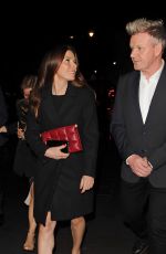 TANA and Gordon RAMSAY Out for Dinner at Bacchanalia in London 12/20/2022