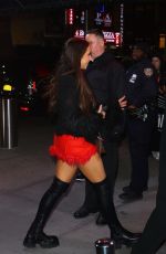 TATE MCRAE Arrives at 2022 Jingle Ball at MSG in New York 12/09/2022