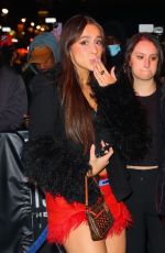 TATE MCRAE Arrives at 2022 Jingle Ball at MSG in New York 12/09/2022