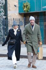 TAYLOR NEISEN and Liev Schreiber Out on Christmas Day in New York 12/25/2022