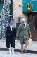 TAYLOR NEISEN and Liev Schreiber Out on Christmas Day in New York 12/25/2022