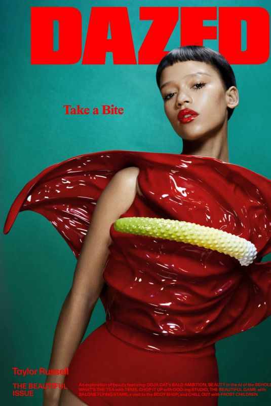 TAYLOR RUSSELL in Dazed Magazine, Winter 2022