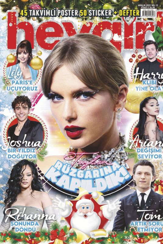 TAYLOR SWIFT in Hey Girl Magazine, December 2022