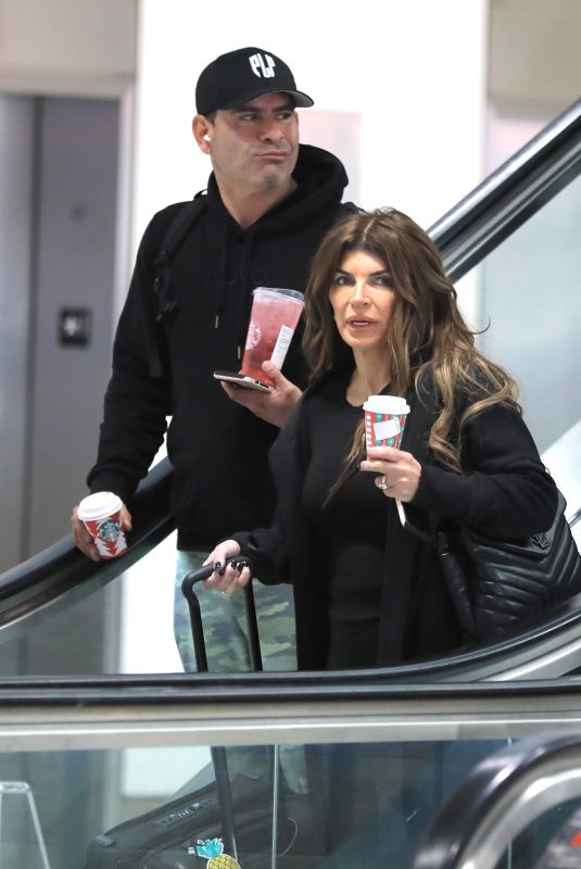 TERESA GIUDICE and Luis Ruelas Arrives in Los Angeles 12/20/2022