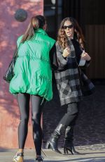 TERRI SEYMOUR Out for Brunch with a Friend in West Hollywood 12/23/2022