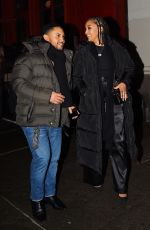 TIA MOWRY and Her Brother Tahj Out for Dinner at Acme Restaurant in New York 12/17/2022
