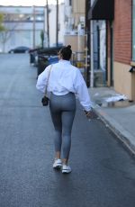 TIA MOWRY Heading to a Gym in Studio City 12/07/2022