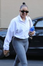 TIA MOWRY Heading to a Gym in Studio City 12/07/2022