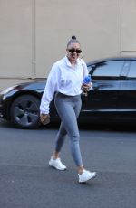 TIA MOWRY Heading to a Gym in Studio City 12/07/2022