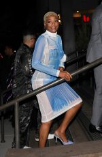 TIFFANY HADDIS Arrives at Emancipation Afterparty in Brentwood 11/30/2022