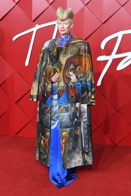 TILDA SWINTON at Fashion Awards 2022 in London 12/05/022