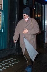 TILDA SWINTON Night Out in London 12/19/2022