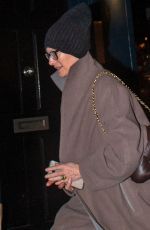 TILDA SWINTON Night Out in London 12/19/2022
