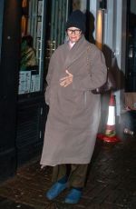 TILDA SWINTON Night Out in London 12/19/2022