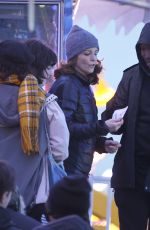 TINA FEY Out at Winter Wonderland in London 12/19/2022