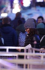 TINA FEY Out at Winter Wonderland in London 12/19/2022