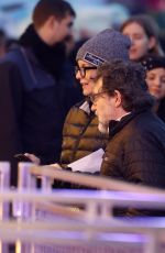 TINA FEY Out at Winter Wonderland in London 12/19/2022