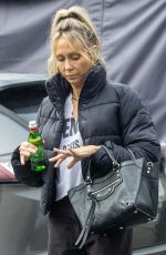 TISH CYRUS Heading to a Nail Salon in Los Angeles 12/20/2022