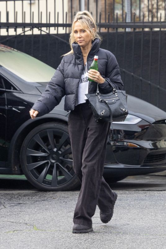 TISH CYRUS Heading to a Nail Salon in Los Angeles 12/20/2022