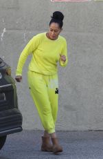TRACEE ELLIS ROSS Leaves a Gym in Beverly Hills 12/07/2022