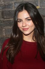 VICTORIA JUSTICE on the Backstage of New Musical & Juliet on Broadway in New York 12/06/2022