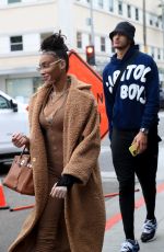 WINNIE HARLOW and Kyle Kuzma Out for Lunch at Il Pastaio in Beverly Hills 12/15/2022