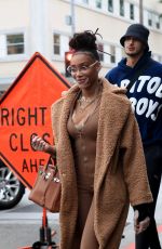 WINNIE HARLOW and Kyle Kuzma Out for Lunch at Il Pastaio in Beverly Hills 12/15/2022