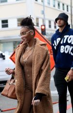 WINNIE HARLOW and Kyle Kuzma Out for Lunch at Il Pastaio in Beverly Hills 12/15/2022
