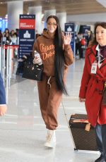 WINNIE HARLOW at Los Angeles International Airport 12/01/2022