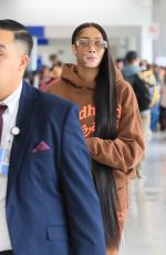 WINNIE HARLOW at Los Angeles International Airport 12/01/2022