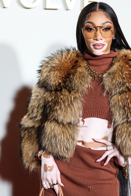 WINNIE HARLOW at Revolve x AT&T Present Revolve Winterland in Los Angeles 12/08/2022