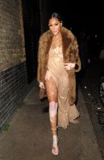 WINNIE HARLOW Leaves Fashion Awards Afterparty in London 12/05/2022