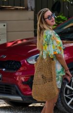 ZARA MCDERMOTT at Sea Shed Restaurant in Barbados 12/17/2022